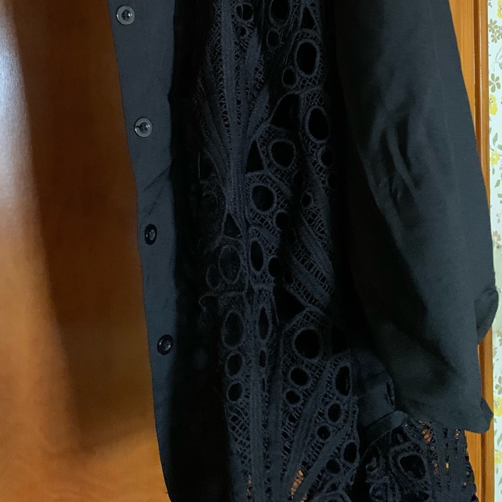 Last Call ‼️ Ladies Lace Long Sleeve Blouse,Office Work Shirt. - Picture 7 of 8